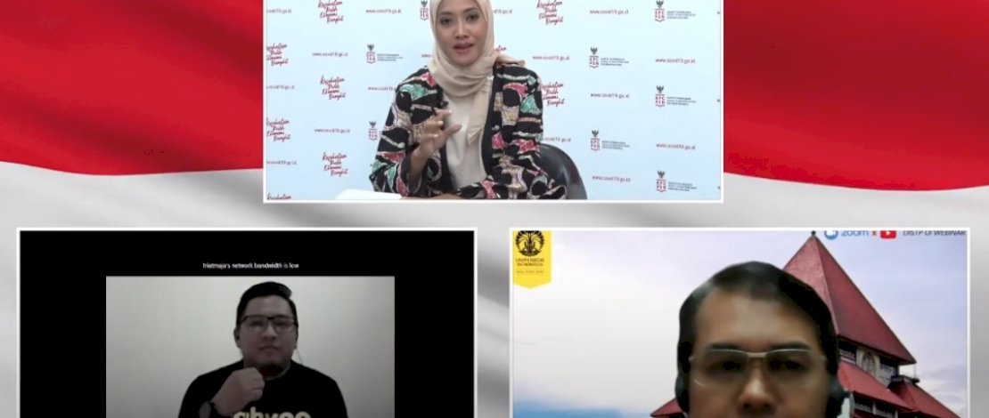 Webinar KPCPEN dengan tema &lsquo;Pandemi dan Peluang Bisnis Berbasis Kearifan Lokal