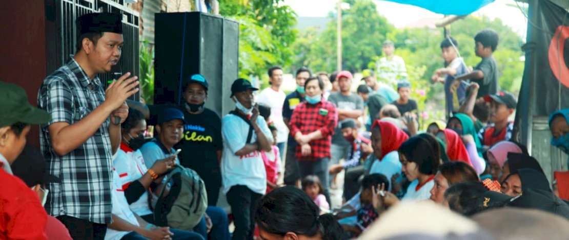 Blusukan di Tamalate, Fadli Ananda Bahas Program Kesejahteraan Masyarakat