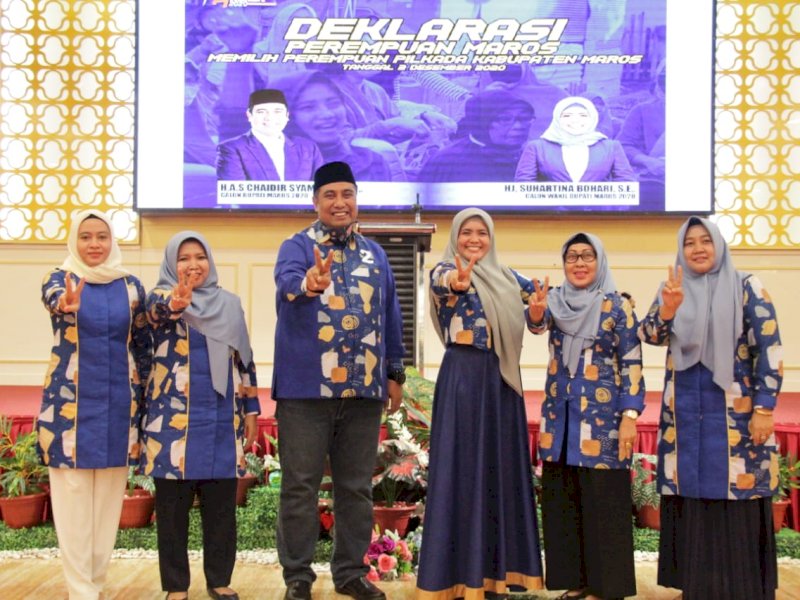 Dinilai Mewakili Gender, Maros Keren dapat Dukungan dari Perempuan