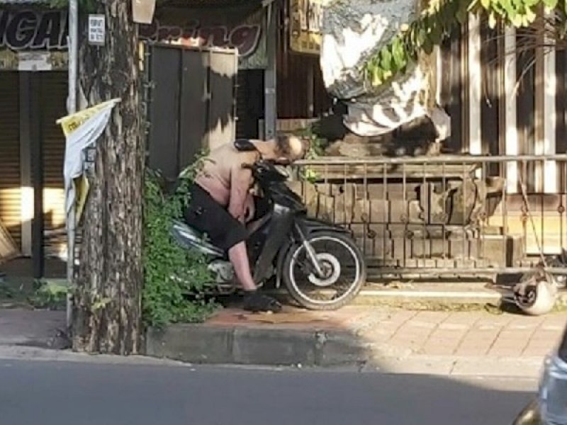 Bule yang Tewas di Atas Motor di Bali Ternyata Positif Corona