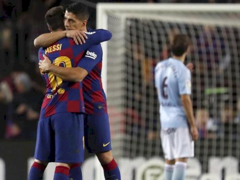 Suasana Haru, Luis Suarez Berlinang Air Mata Berpisah dengan Barcelona