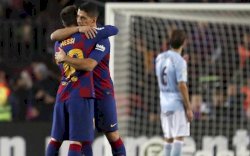 Suasana Haru, Luis Suarez Berlinang Air Mata Berpisah dengan Barcelona
