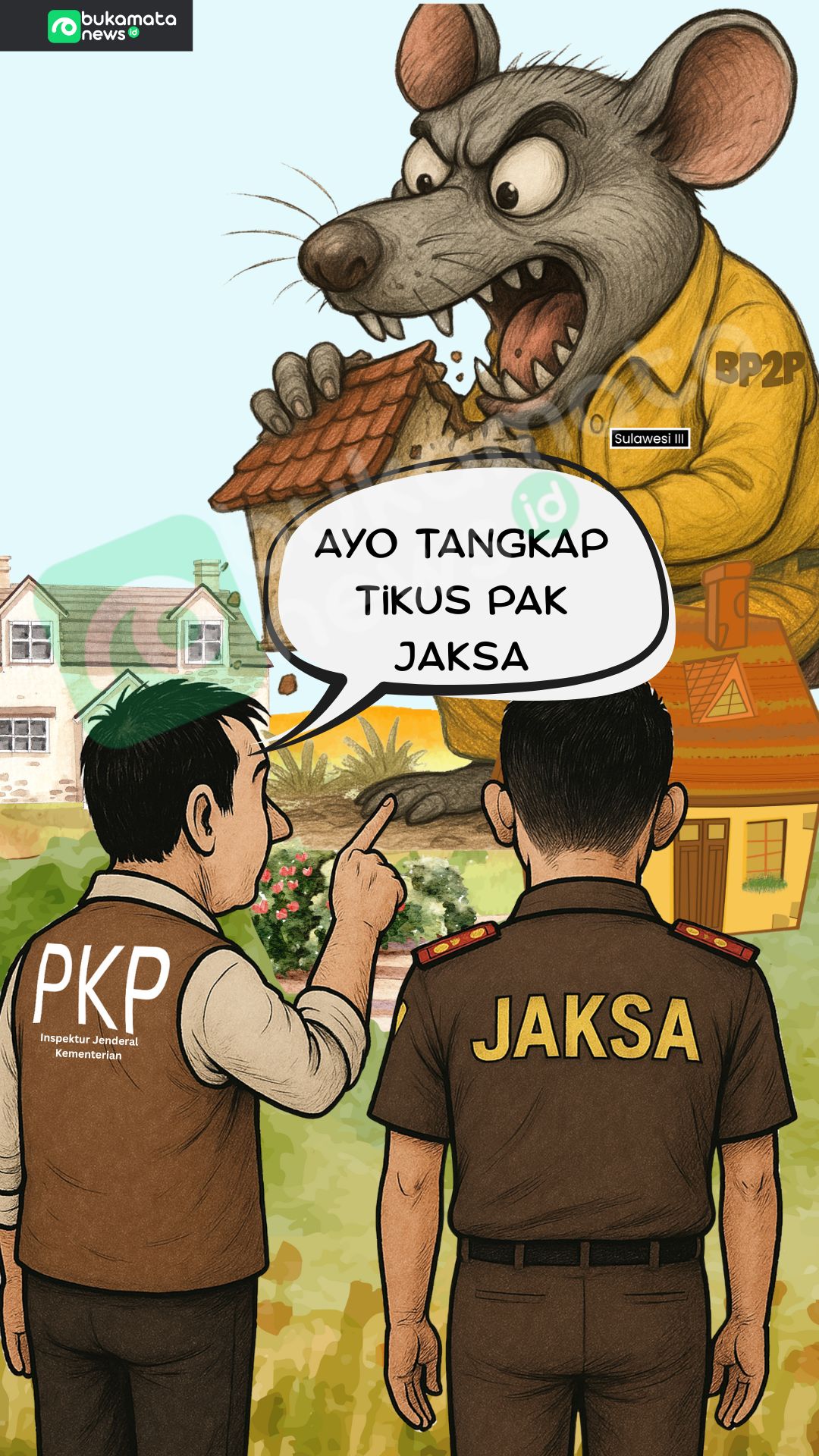 Rugikan Negara Rp1,1 Miliar, Kementrian PKP Laporkan Dugaan Korupsi di Lingkup BP2P Wilayah Sulawesi III ke Kejati Sulsel